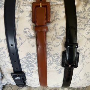 Brooks Bros Italian leather belts